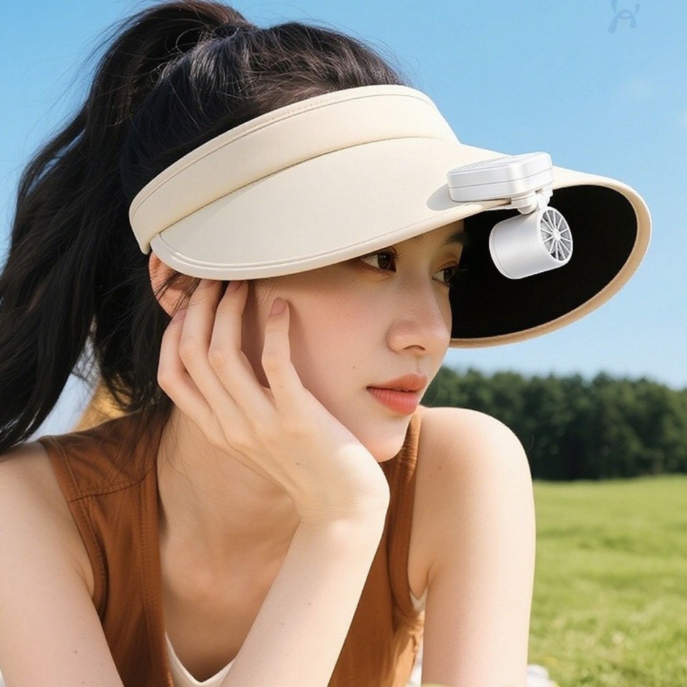 軽量ポータブルハットクリップファン 3段階風量調整 充電式冷 - Outdoor Camping Misting Fan のレビューと価格