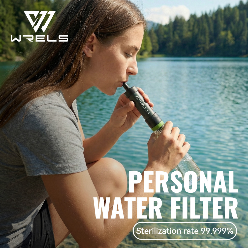 WRELS キャンプ＆サバイバル緊急用屋外携帯浄水器 - 直 - Outdoor Camping Water Filter のレビューと価格