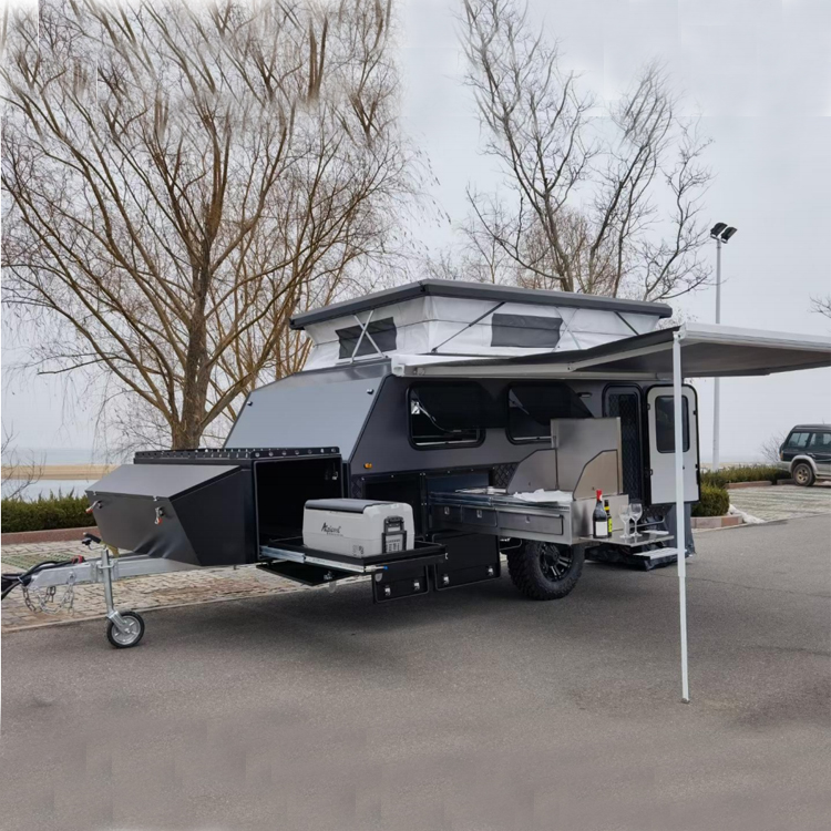 カスタマイズ可能なキャンピングカートレーラー多機能4x4オフ - Outdoor Camping Australia のレビューと価格