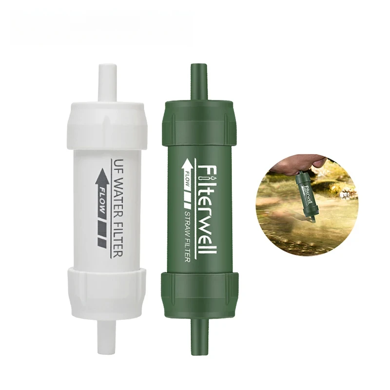 Westtune 屋外ミニ浄水器ストローキャンプ浄化ポータブ - Outdoor Camping Water Filter のレビューと価格