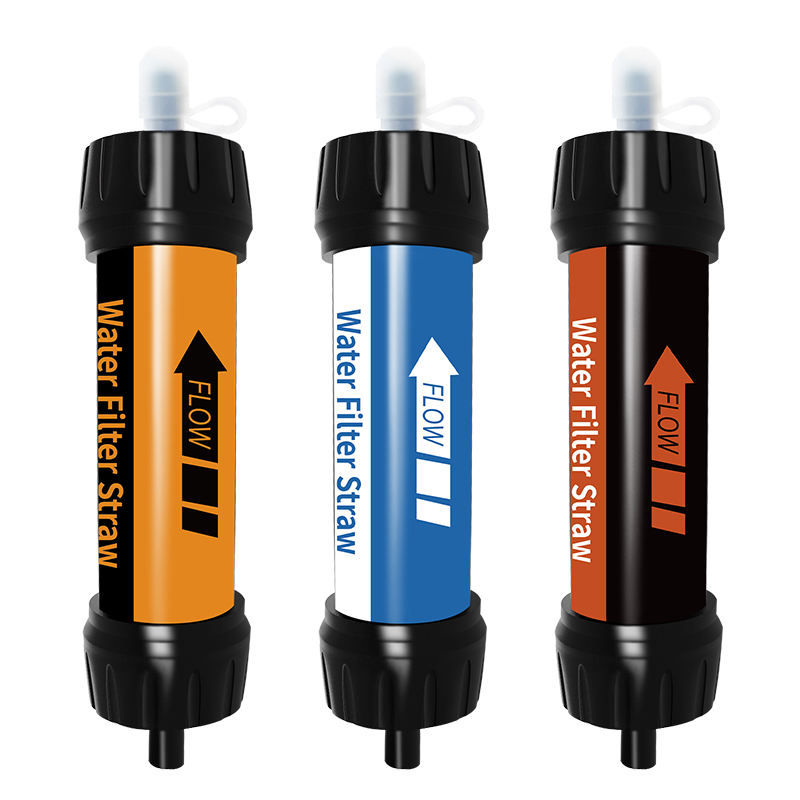 フィルター付きミニ浄水器,サバイバル,キャンプ,旅行,屋外キ - Outdoor Camping Water Filter のレビューと価格