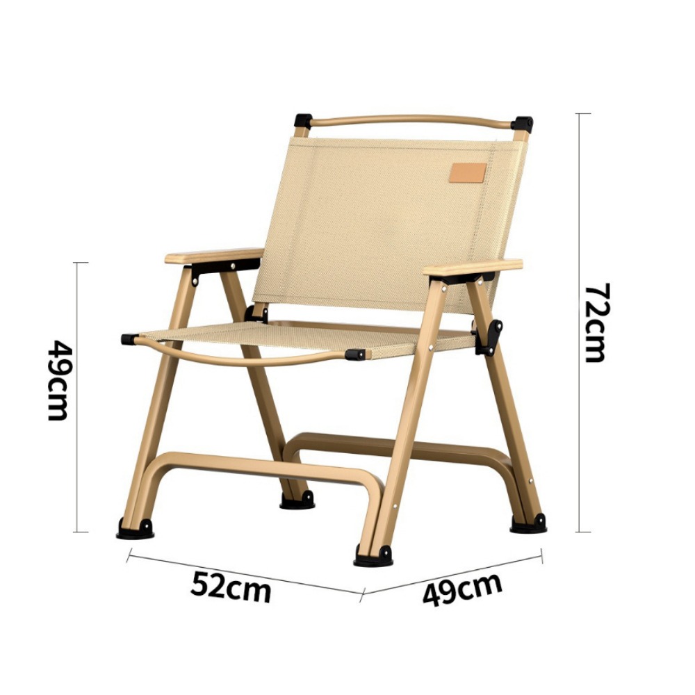 屋外ポータブル折りたたみキャンプチェア超軽量アルミ合金木製ア - Outdoor Camping Table And Chairs のレビューと価格