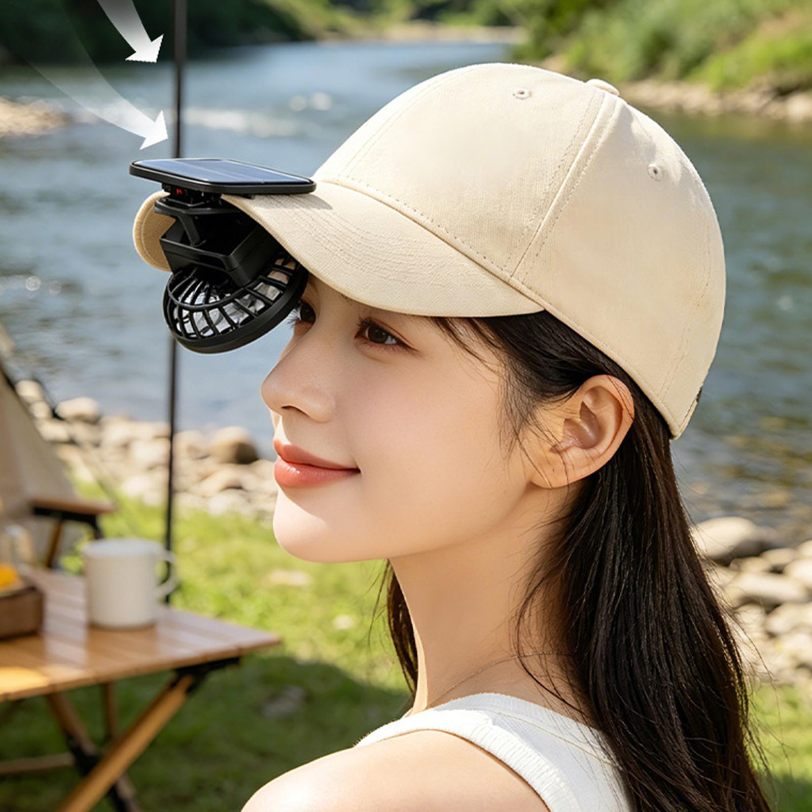 ハットクリップファン 3 速度ハンズフリークーラー USB  - Outdoor Camping Misting Fan のレビューと価格